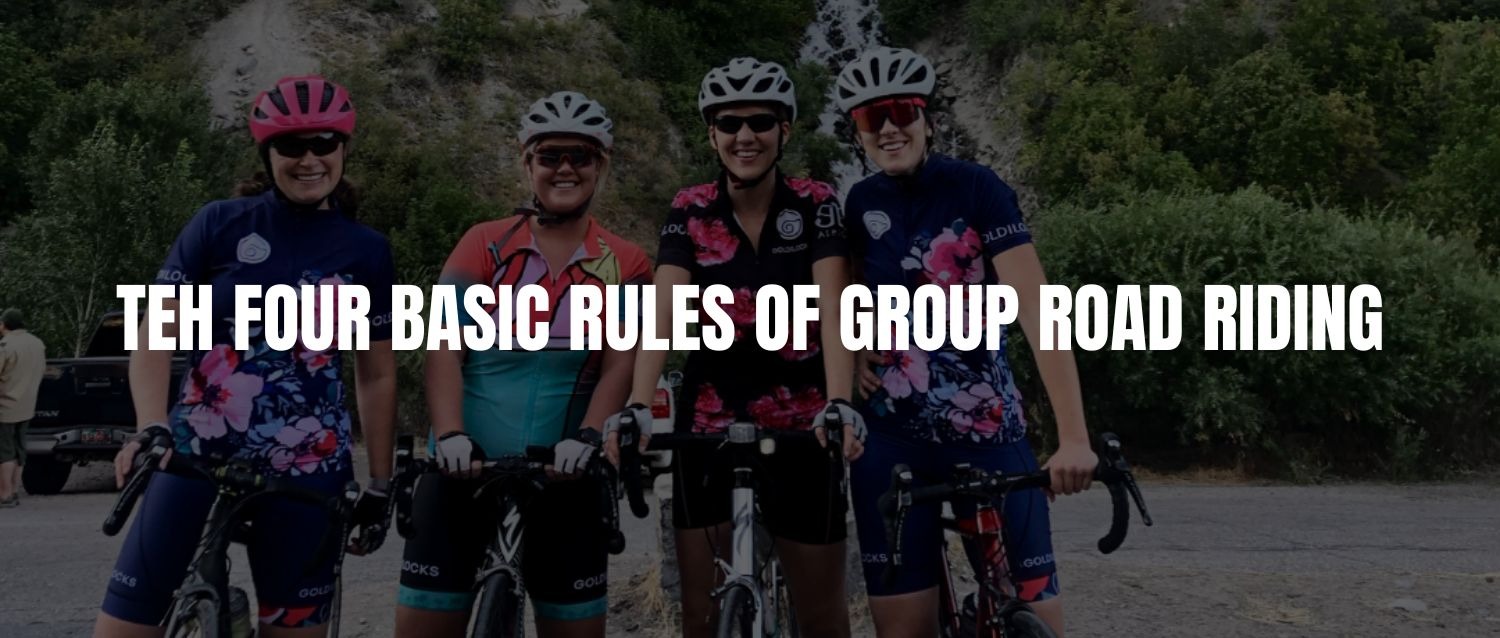 The Four Basic Rules of Group Road Riding. Image of a group of road bike riders