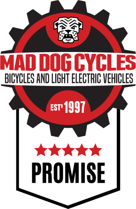 Why Choose Mad Dog Cycles text