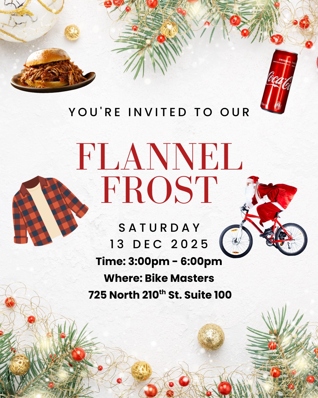 Flannel Frost at Bike Masters