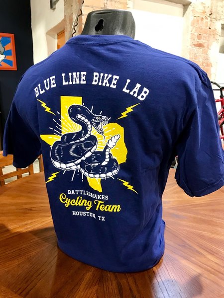 Blue Line Bike Lab Mens Battle Snake Shirt