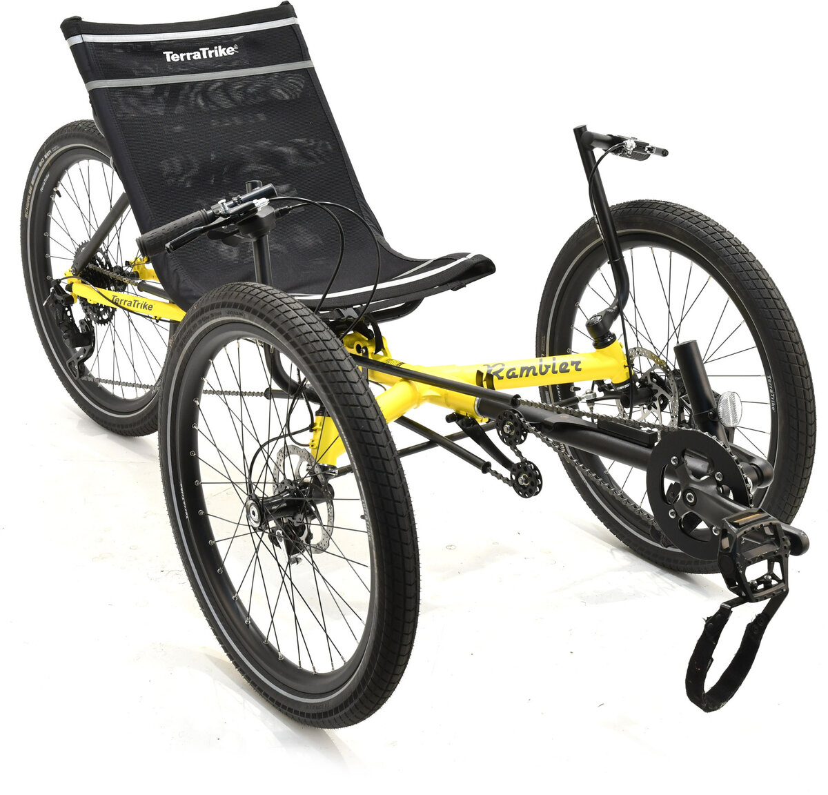 TerraTrike Rambler Recumbent Trike Wheel & Sprocket One of