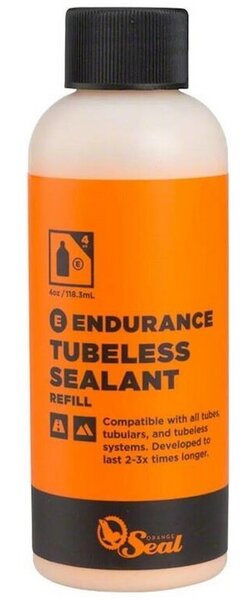 Orange Seal TIRE SEALANT 4OZ ENDURANCE REFILL 