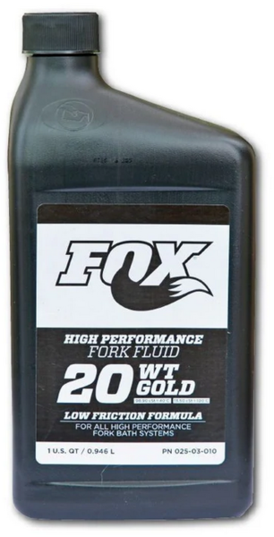 Fox Racing Shox 20 WT Gold, 32oz 