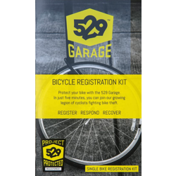 529 Garage Single Bicycle Registration Kit