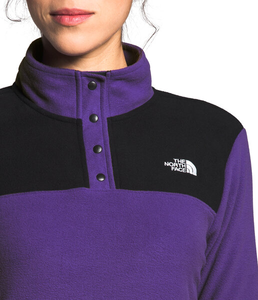The North Face Women's TKA Glacier Snap-Neck Pull-Over
