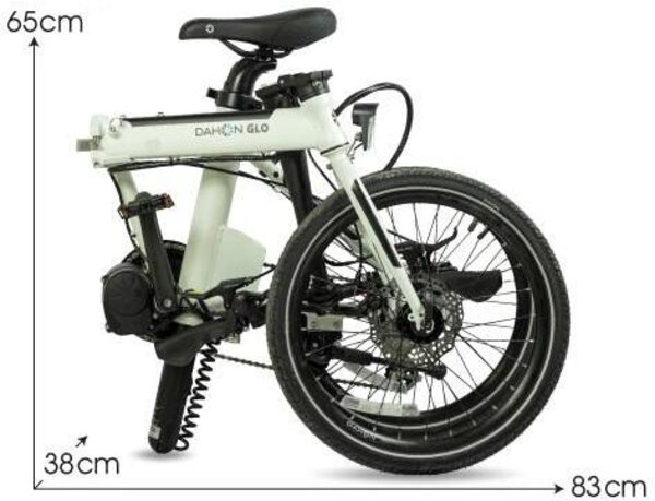 Dahon DAHON K-ONE EBIKE MID MOTOR WHITE FOLDING - North Division