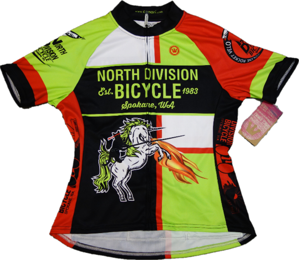 North Division Bicycle JERSEY NDB WOMEN CLASSIC CLUB CUT UNICORN
