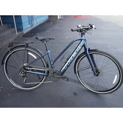 North Division Bicycle USED BIKE EBIKE TREK FX+ 2 STAGGER NAVY SMALL