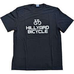 North Division Bicycle HILLYARD BICYCLE EMPIRE FONT BLACK TSHIRT