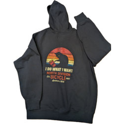 North Division Bicycle HOODIE NDB ZIP SPORT-TEK BLACK XL
