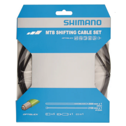 Shimano DERAILLEUR CABLE SET MTB FOR REAR DERAILLEUR 1.2MM X 2100MM BLACK