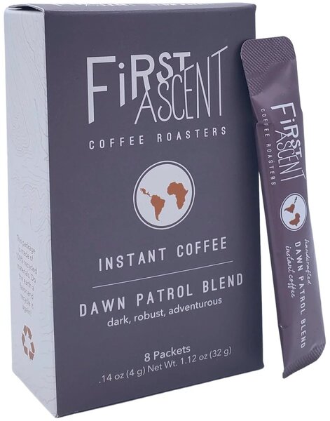 First Ascent Dawn Patrol Dark Roast Single-Serve Instant Coffee 