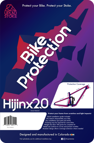 UPLND STOKE HIJINX 2.0 FRAME PROTECTOR TRANSPARENT