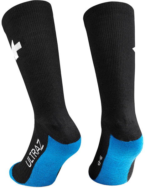 Assos Ultraz Winter Socks P1 Color: Black Series