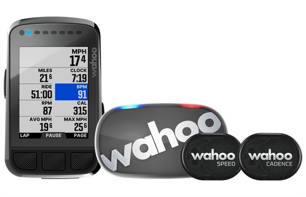 Wahoo ELEMNT BOLT GPS V2 Bike Computer Bundle