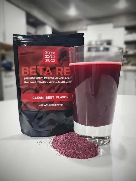 Enduro Bites Beta Red Pre-Workout Formula Flavor: Clean Beet