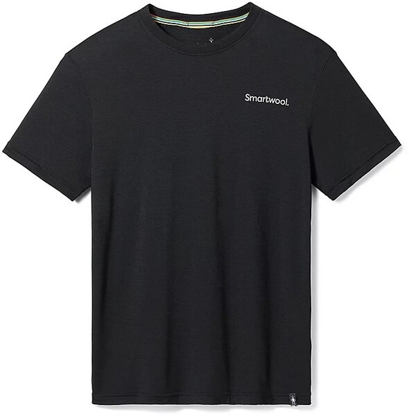 Smartwool Dawn Rise Graphic Short Sleeve Tee Shirt Color: Black