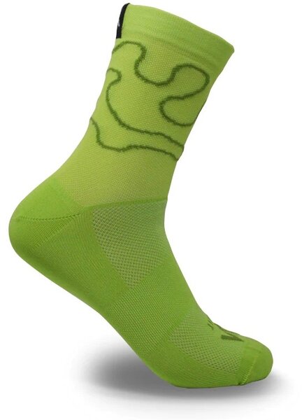 The Freshly Minted Freshly Minted Socks | Green Loop 5"