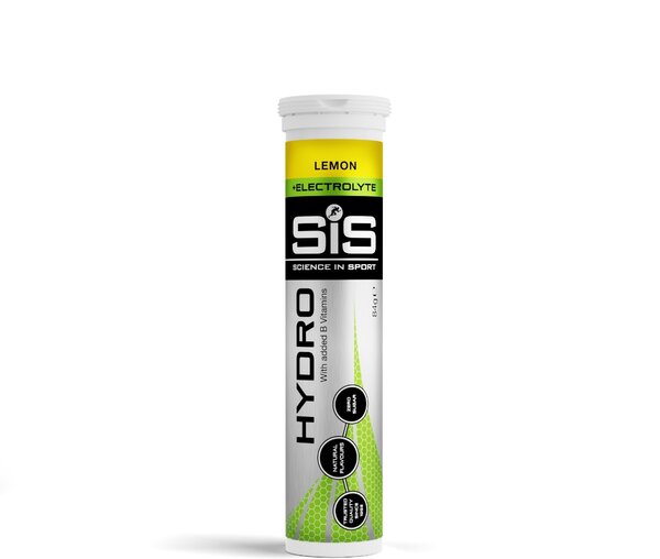 Science In Sport SIS Go Hydro Tablets -- 20 count Flavor: Lemon