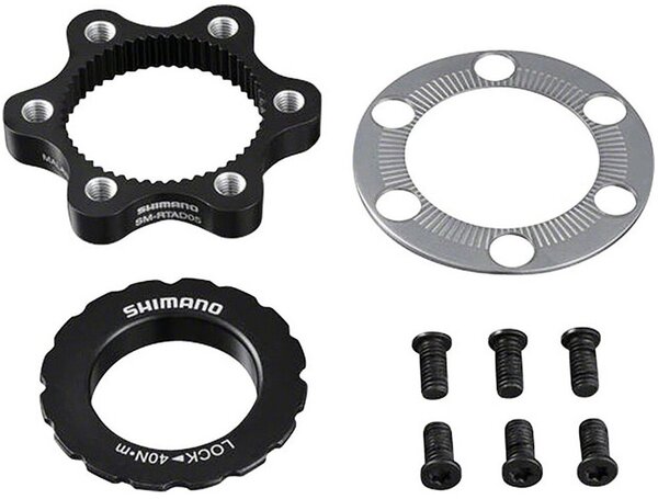 Shimano RTAD05 Centerlock to 6-Bolt Adapter (Not for 2-Piece Rotor