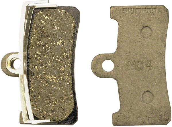 Shimano Deore XT M755 M04 Resin Disc Brake Pads and Spring - COPY 
