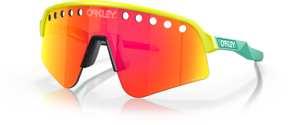 Oakley Sutro Lite Sweep | Tennis Ball Yellow Prizm Ruby Injected