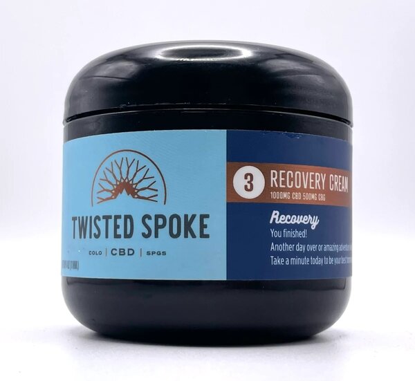 Twisted Spoke CBD & CBG Recovery Cream