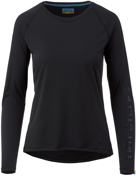 Yeti Cycles Women's Vista Long Sleeve Jersey Color: Black