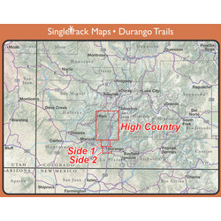 Singletrack Solutions Colorado Trailmaps - Multiple Locations