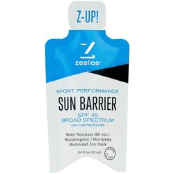 Zealios Sun Barrier SPF 45 Sunscreen 10ml Single Use Packet