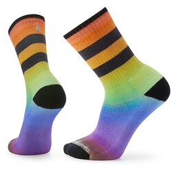 Smartwool Athletic Pride Rainbow Print Crew Socks