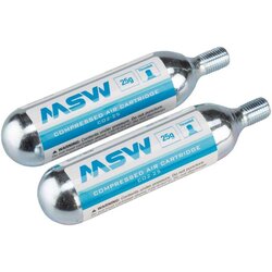 MSW 25g Threaded CO2 Cartridge