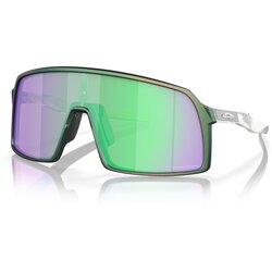 Oakley Sutro | Matte Silver Green Colorshift Prizm Road Jade