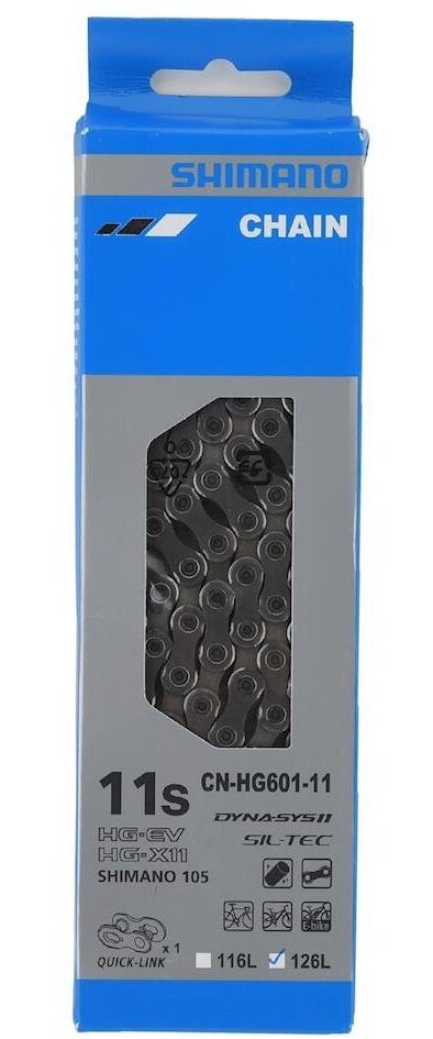 Shimano CN-HG601 11-Speed Chain with Quick Link - Wheat Ridge