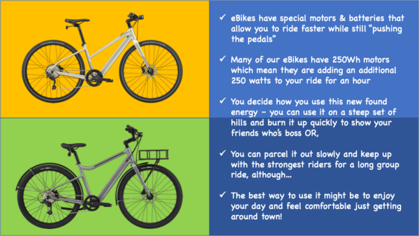 Class Cycles Explanation of eBikes