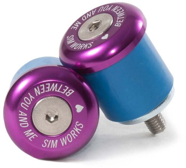 Sim Works Sim Drops Bar End Plug - 22mm - Angry Catfish