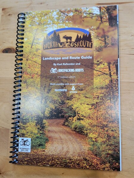 Bikepacking Roots Northwoods Route Guidebook (Paperback)
