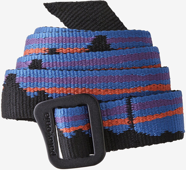 Patagonia Friction Belt Color: Fitz Roy Belt: Black