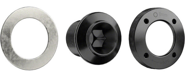 SRAM M18/30 X0 Eagle T-Type D1 Crank Bolt & Self Extractor Cap (Dark Polar)