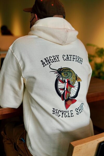 Angry Catfish Angry Catfish Hooded Sweatshirt - Drewlr Design