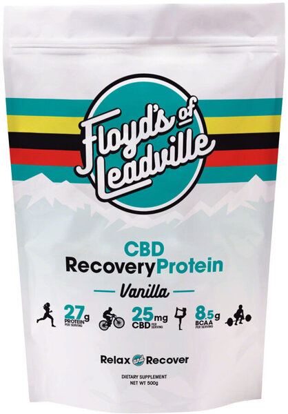 Floyd's of Leadville CBD Isolate Recovery Protein Powder - 250mg, 10 Serving Bag, Vanilla