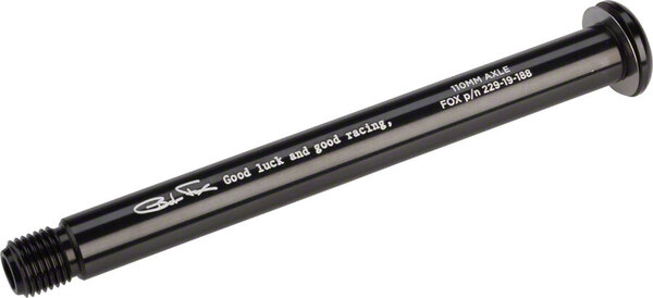FOX Kabolt Axle Assembly, Black, for 15x110mm "Boost" Forks