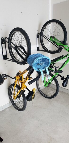 Velo Dock Vertical Bike Storage Rack - up to 2.8 Tire - Angry Catfish