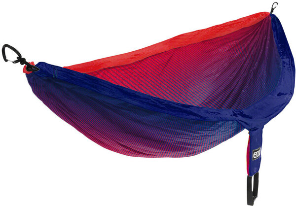Eagles Nest Outfitters DoubleNest Print Hammock: Fade Red/Sapphire
