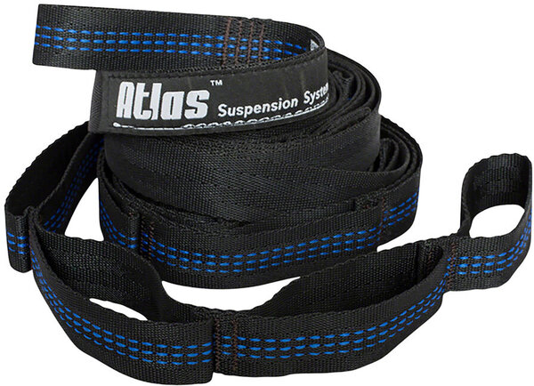 Eagles Nest Outfitters Atlas Straps, 9', Charcoal/Royal Blue, Pair 