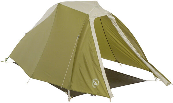Big Agnes Inc. Seedhouse SL2 Shelter: Olive/Gray, 2-person