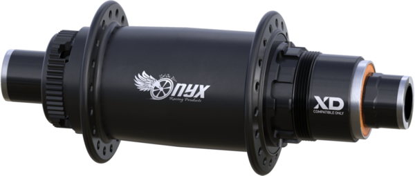 Onyx Racing Products MTB Rear Hub: 12x148mm Boost, 32 Hole, XD - CL - Ano Black Matte
