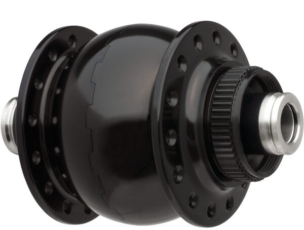 Schmidt SON28 12 x 100mm Centerlock Disc Hub- Black Anodized