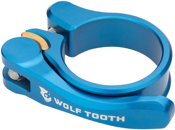 Wolf Tooth Quick Release Seatpost Clamp - 29.8mm, Blue