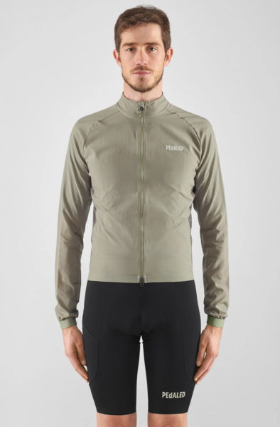 PEdALED Element Windproof Jacket Color: Sage